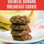 Large Family Oatmeal Banana Breakfast Cookies