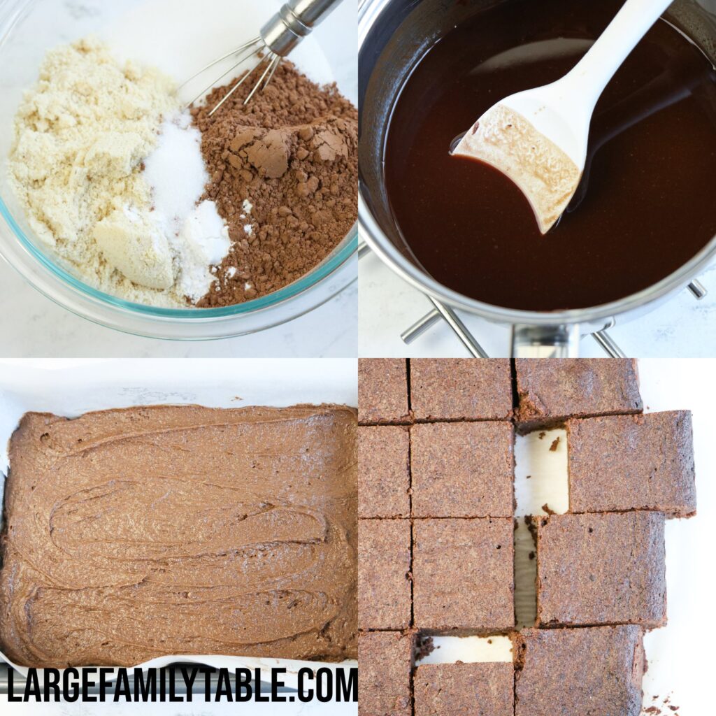 Large Family Low Carb Brownies