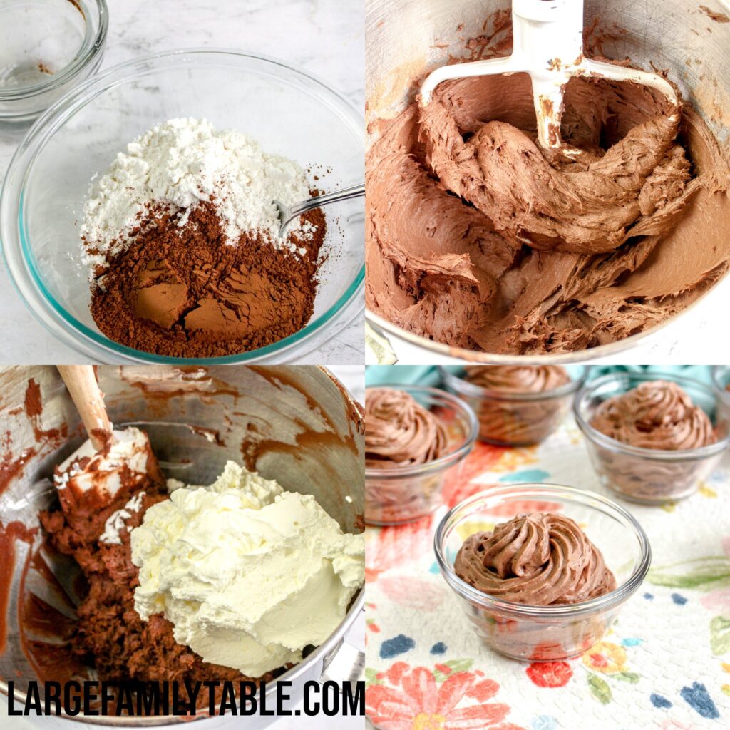Large Family Low Carb Chocolate Mousse