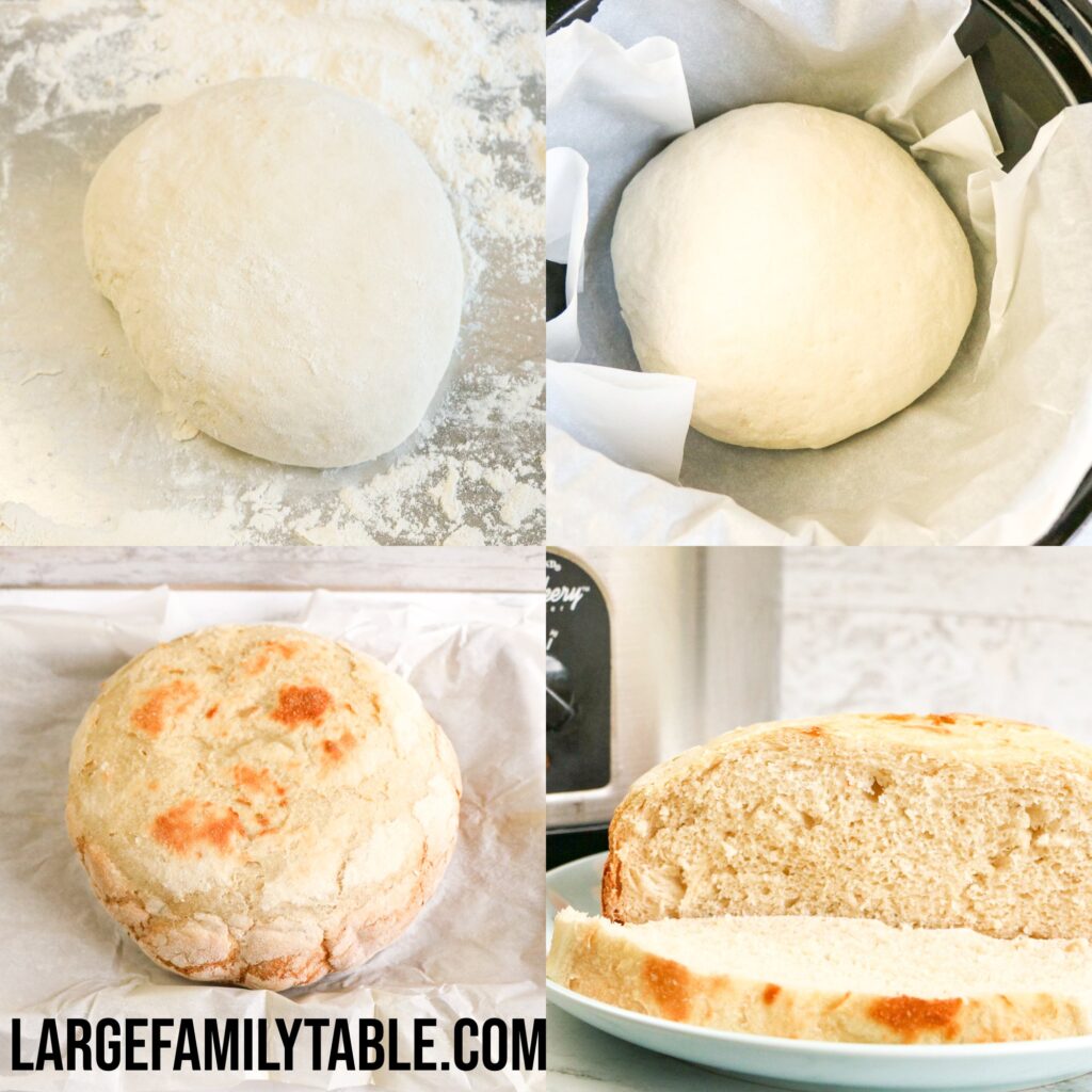 Large Family Slow Cooker Bread