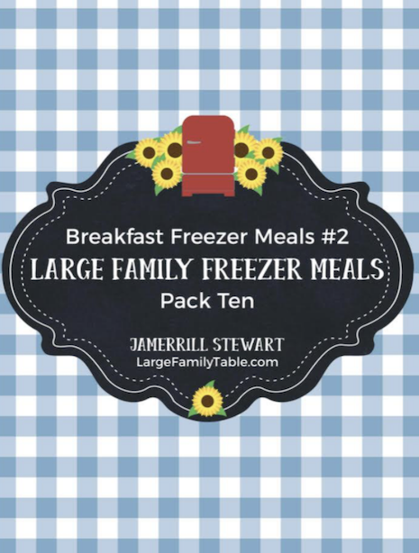 breakfast freezer meals pack