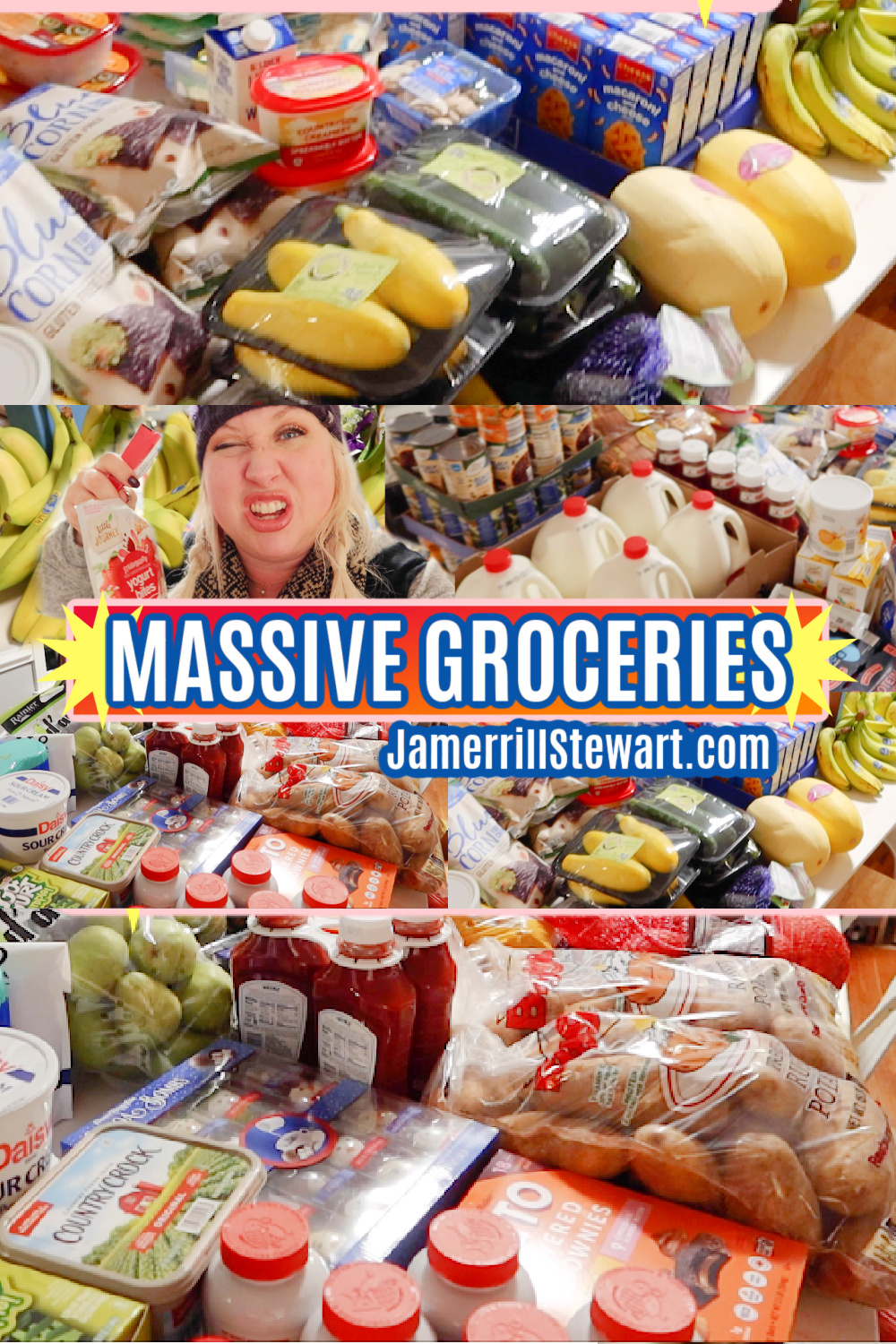 Huge Large Family Groceries