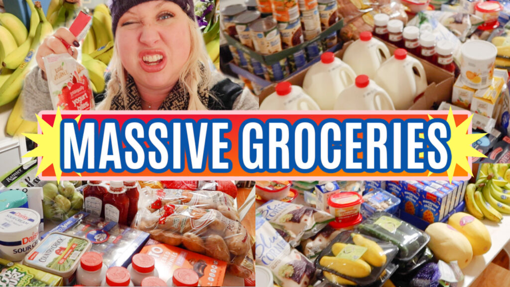 Feeding My Large Family of 11 Haul from ALDI and COSTCO | MASSIVE ONCE-A-MONTH GROCERY SHOPPING