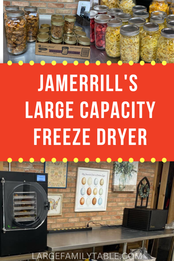 Jamerrill's Large Capacity Freeze Dryer