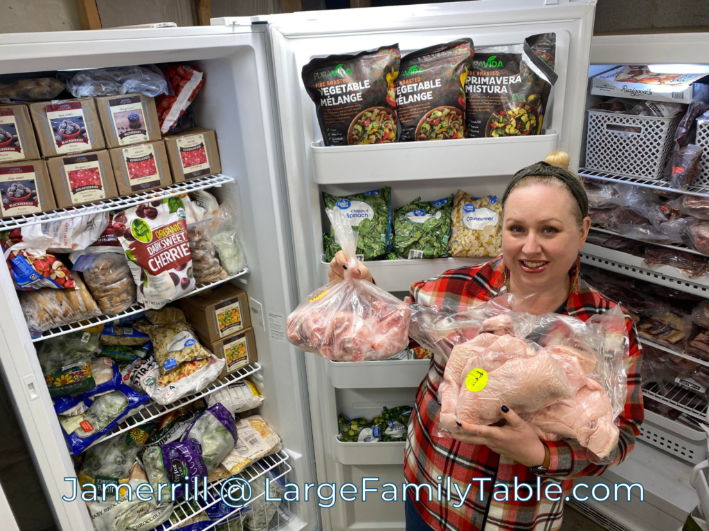 Freezer Tour of the Grocery Store in my Basement