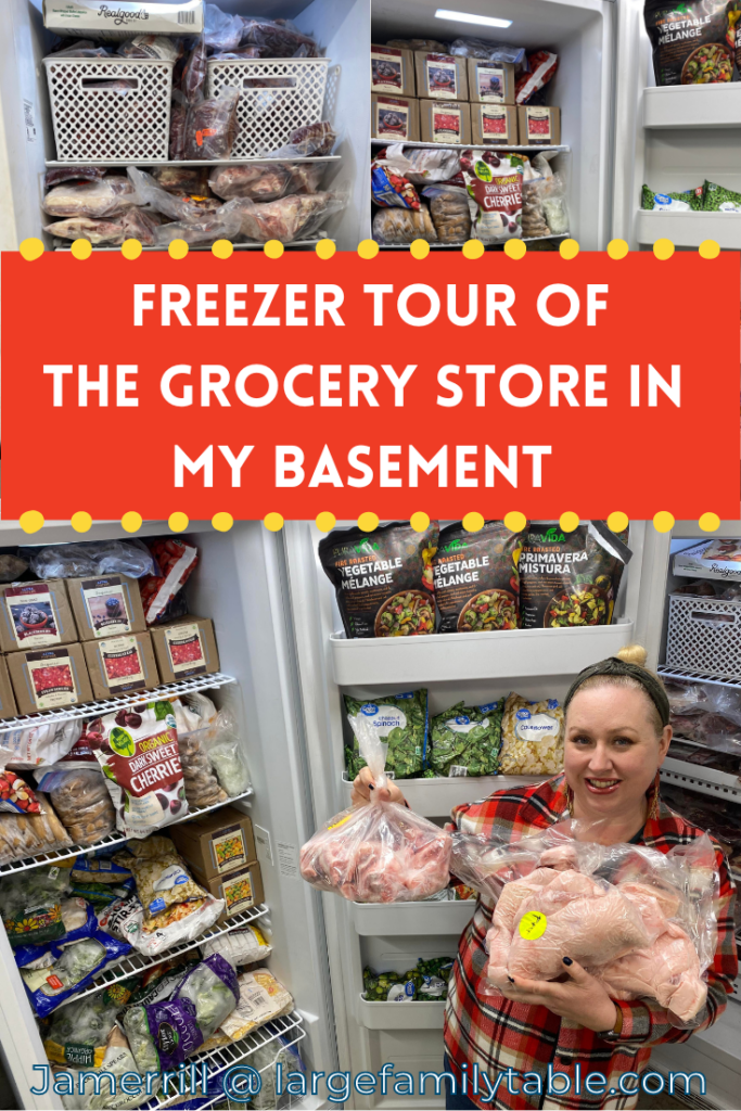 Freezer Tour of the Grocery Store in my Basement
