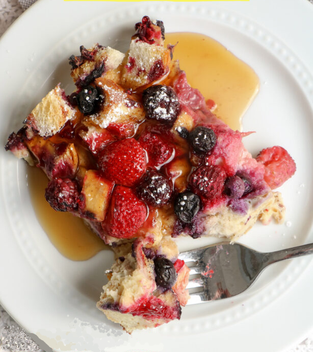 67 Budget Ideas Breakfast-Large-Family-Mixed-Berry-French-Toast-for-the-Freezer-